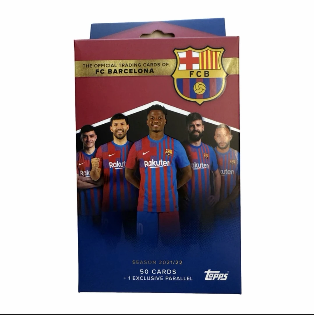 Topps 2021/22 赛季 FC Barcelona 足球明星收藏卡