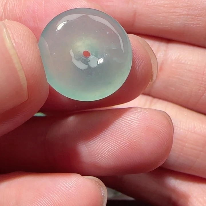 定制翡翠未镶嵌天然翡翠平安扣