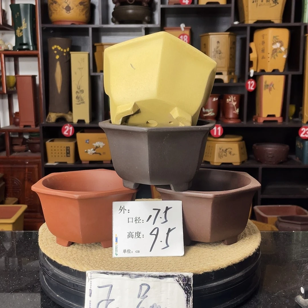 紫砂D-婉秋紫砂花盆