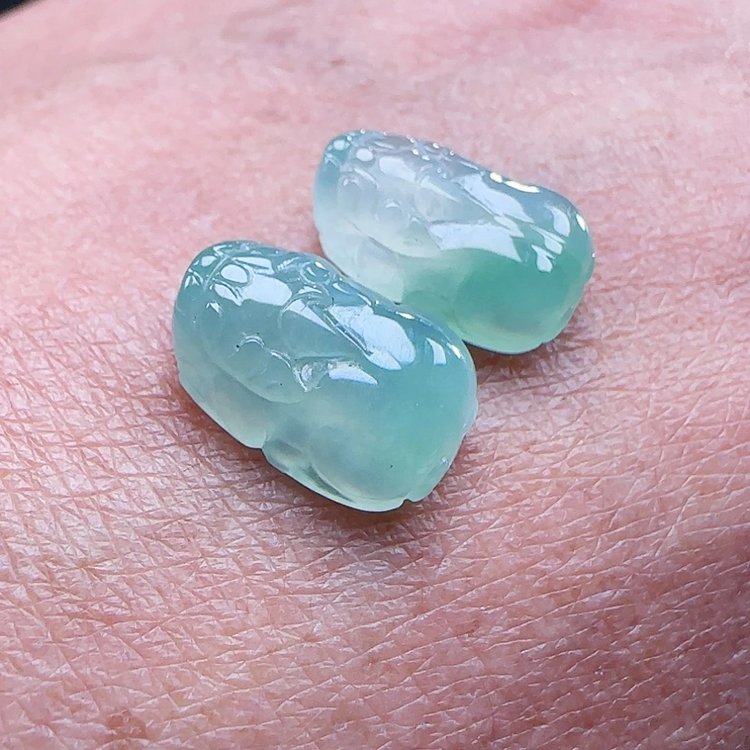 定制翡翠未镶嵌翡翠1280一个