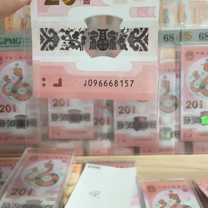 塑料小蛇钞号码096668157