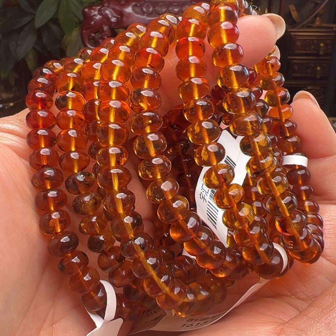 琥珀未镶嵌裸石抚顺琥珀10507八多样性发其一