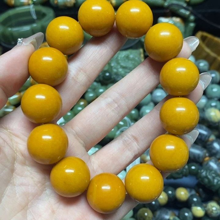 蛇纹石玉珠宝奇石未镶嵌