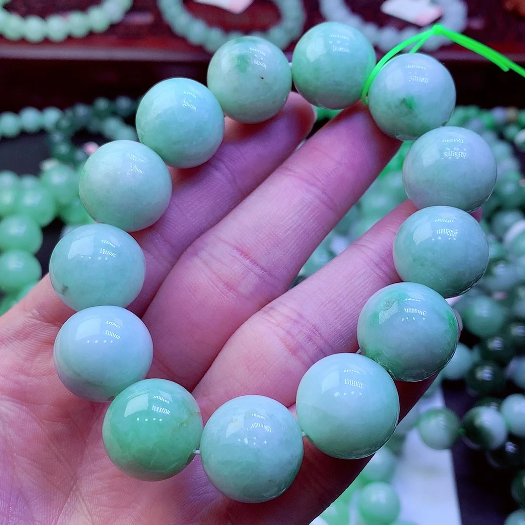 翡翠未镶嵌毛衣链