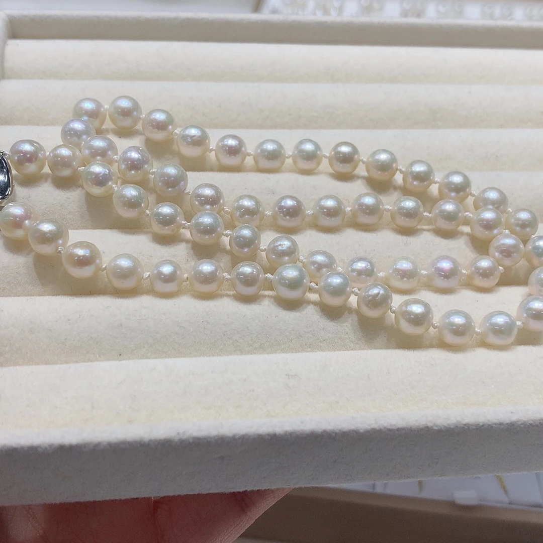 7-8未镶嵌淡水珍珠