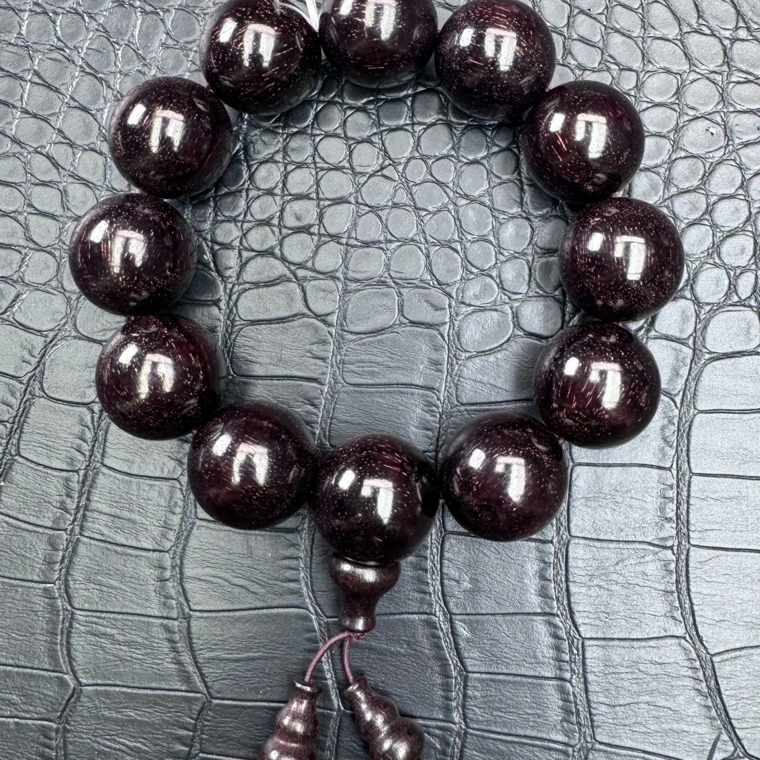 735沉木圆珠手串