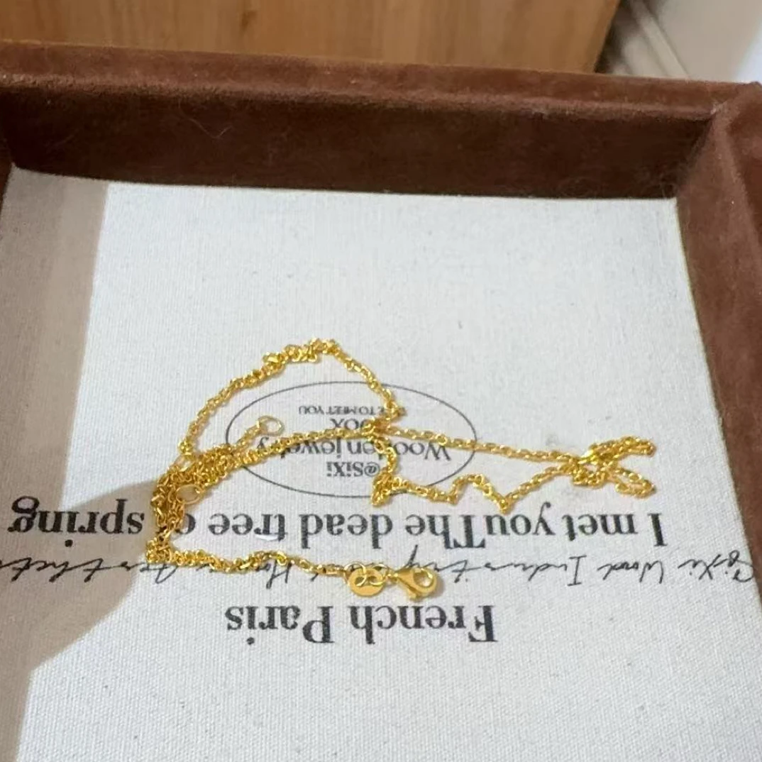 足金精品工艺项链