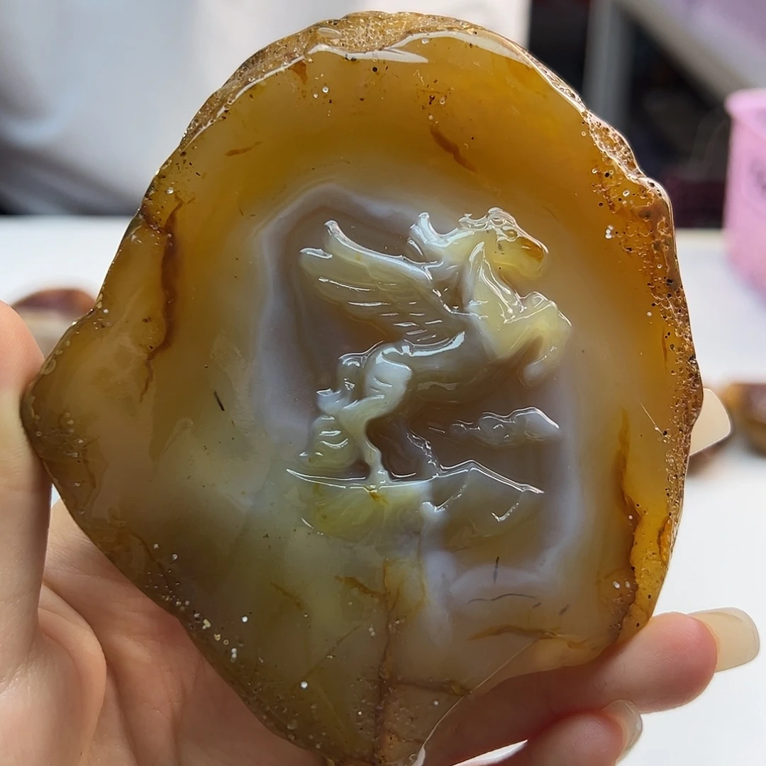 玛瑙/玉髓未镶嵌颈饰