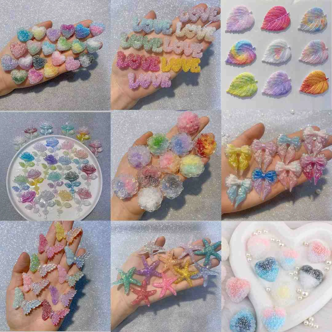 【直播拆】萤火虫夜光 玫瑰花/蝴蝶/叶子/羽毛/银杏叶/花花 混拆