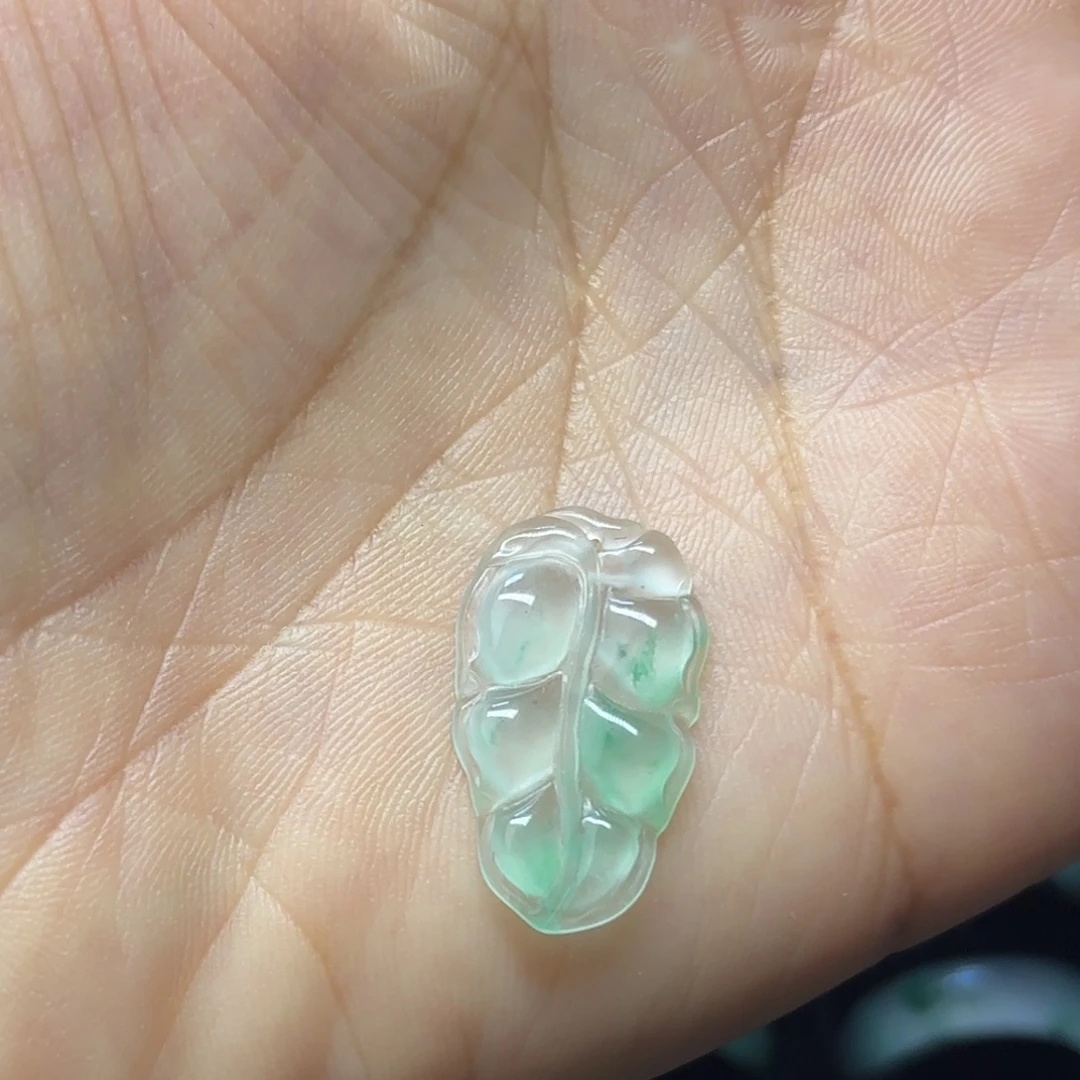 石英质玉（非洲翠）未镶嵌戒指  珠子  手镯冰叶子