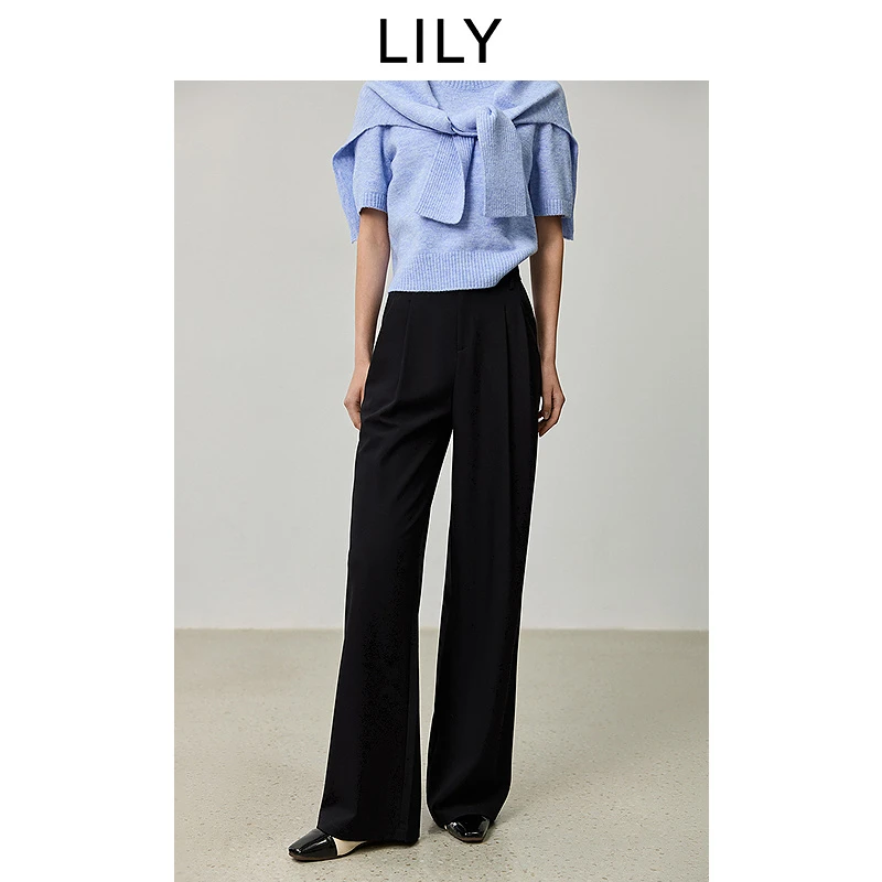 LILY新款女装裤子124349C5919510