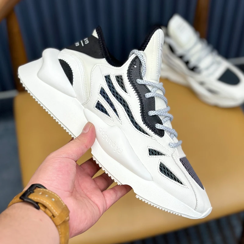 夏季透气轻奢情侣款时尚休闲鞋老爹鞋休闲系带增高透气厚底百搭