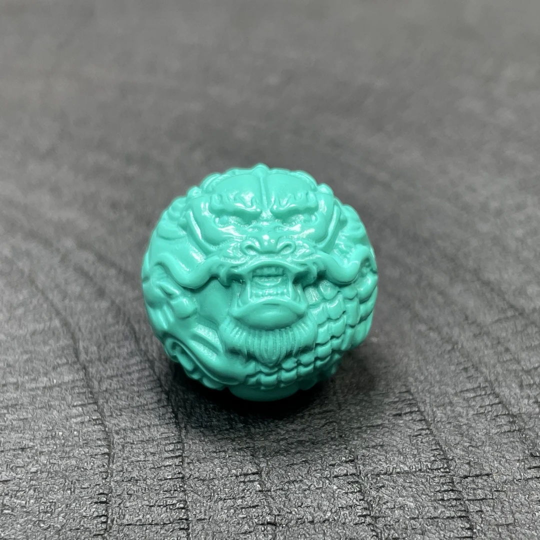 3520百搭20毫米龙珠配珠DI手工文玩配饰蒙松顶珠散珠批发猴头星月