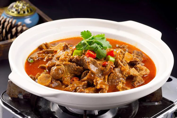 荆州公安牛三鲜火锅800g（精选新鲜牛肉牛筋牛肚加热即食）保鲜发货