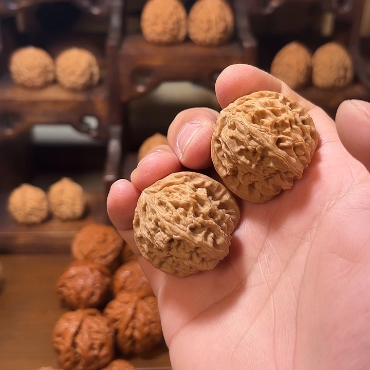 文玩核桃吊坠?****全品球白37