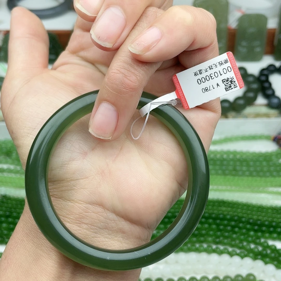 和田玉手串未镶嵌