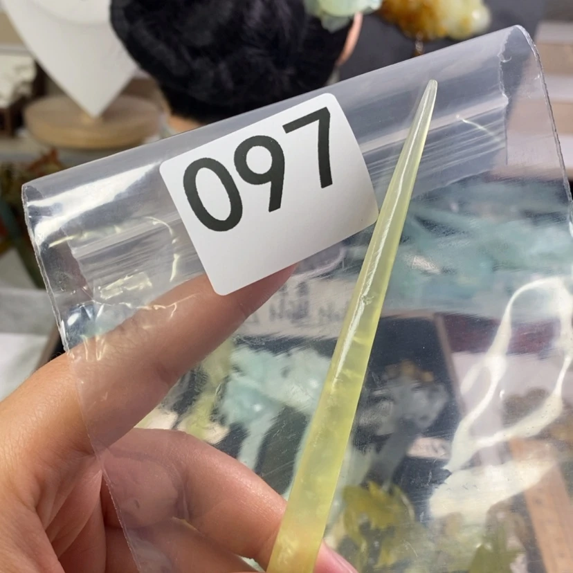 【闪购商品】岫玉发饰未镶嵌雪**扬