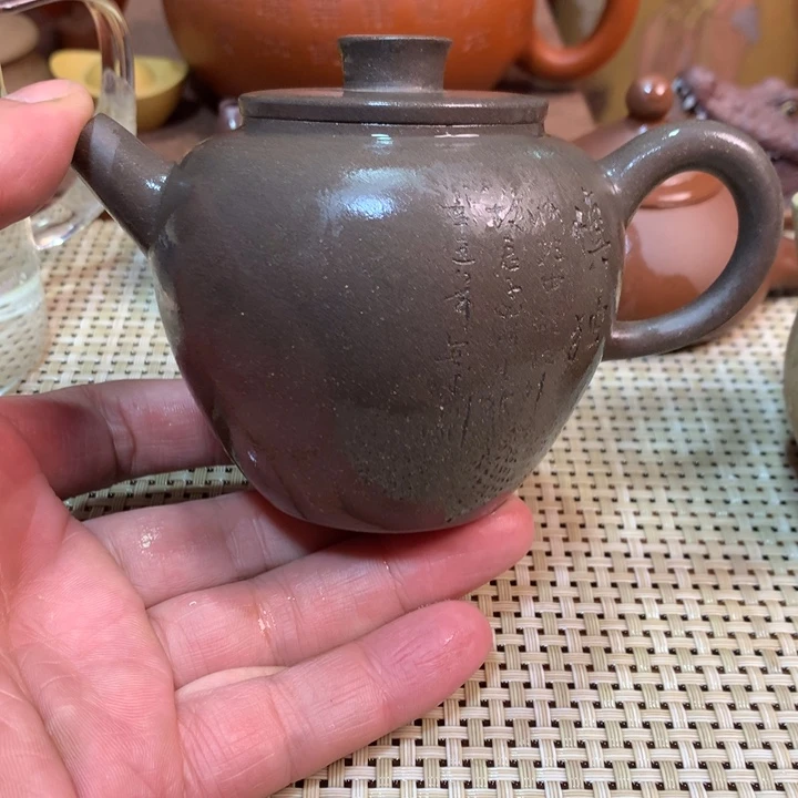 紫砂茶壶宜兴原矿紫砂壶