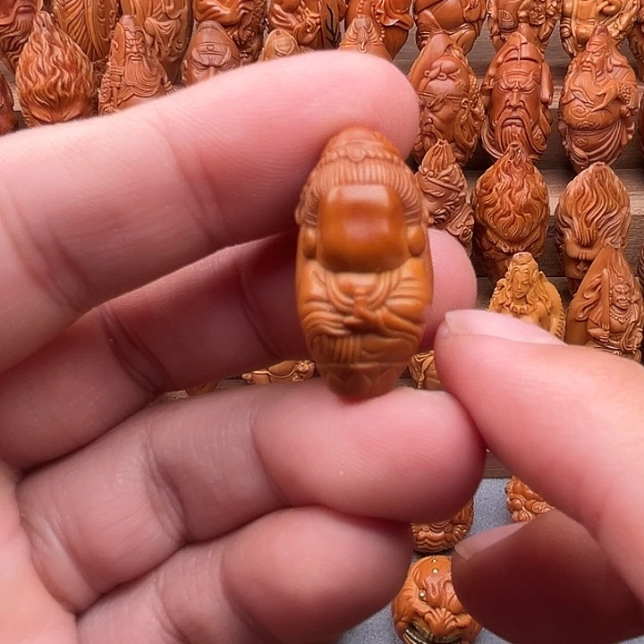 猴头核桃吊坠15观音