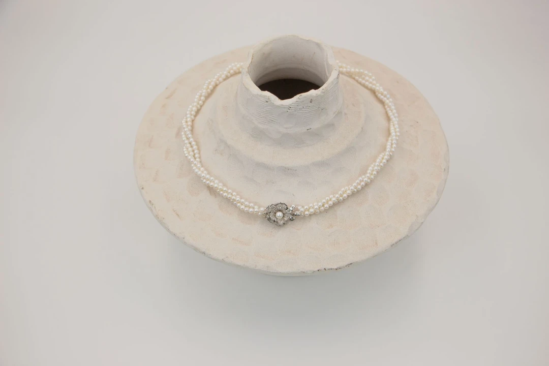 【润澜阁珠宝】法式多层极光淡水珍珠锁骨链多种戴法极尽优雅