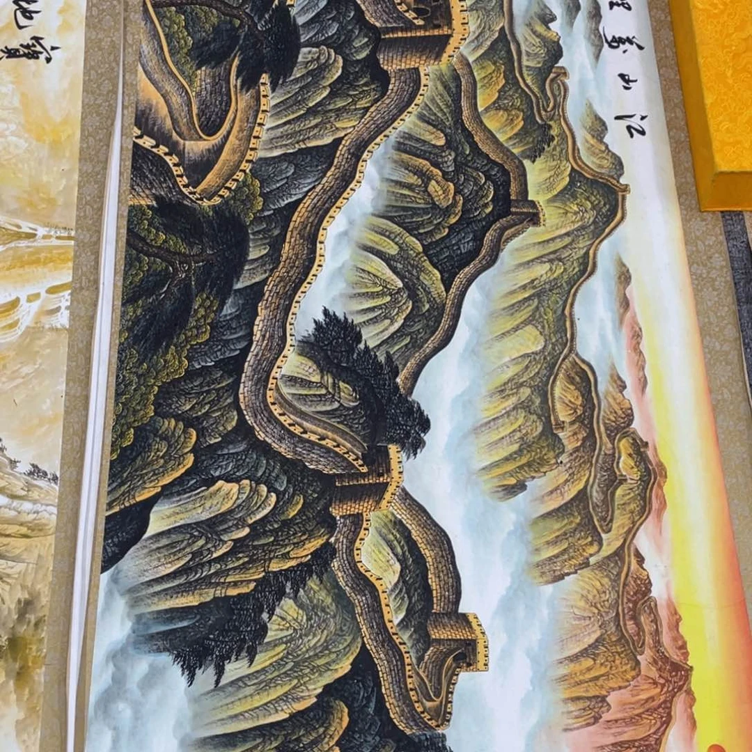 国画老师手笔手绘作品y