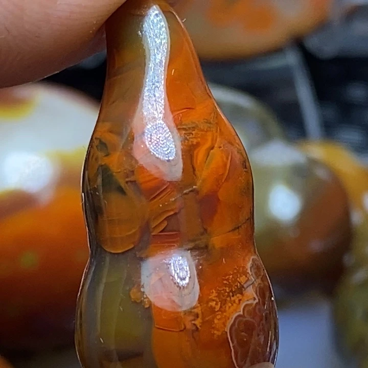 玛瑙/玉髓颈饰未镶嵌用****3