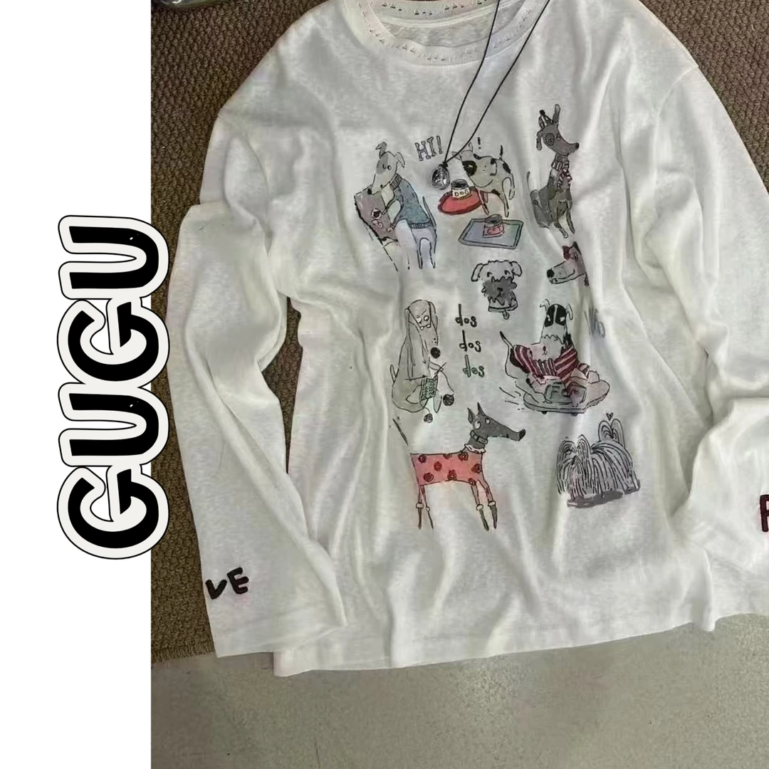 夏款韩系卡通罩衫