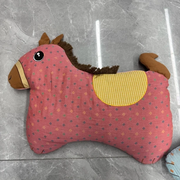 马年吉祥荞麦枕头