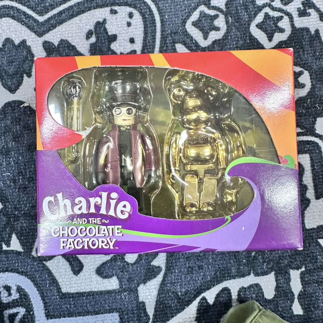 【山】beabrick 积木熊 查理和巧克力工厂 金券套装 100% 潮流玩具