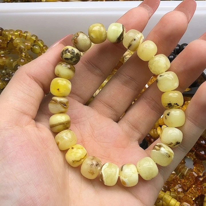 琥珀未镶嵌珠宝奇石