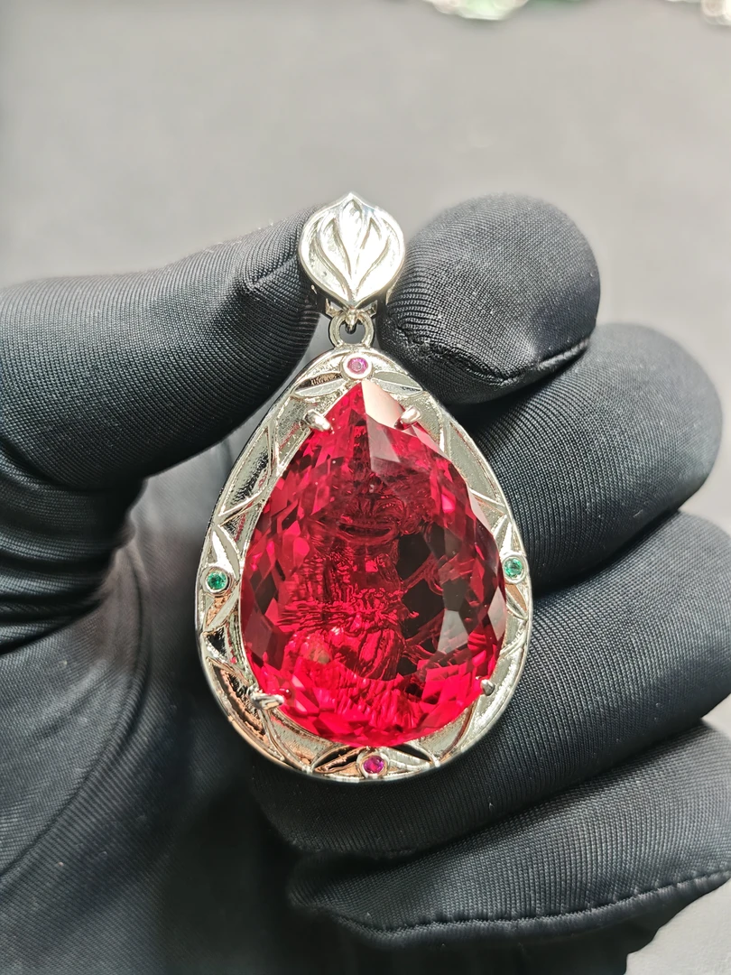 赠运费险＋证书 大克拉收藏级红宝石吊坠G262