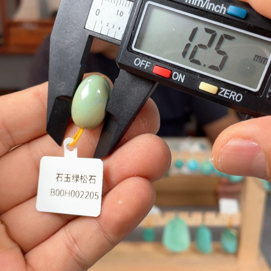 绿松石未镶嵌颈饰