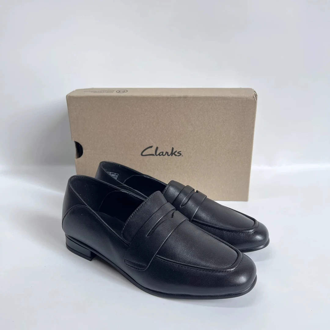 clarks其乐春夏新款乐福鞋一脚蹬舒适休闲26166825