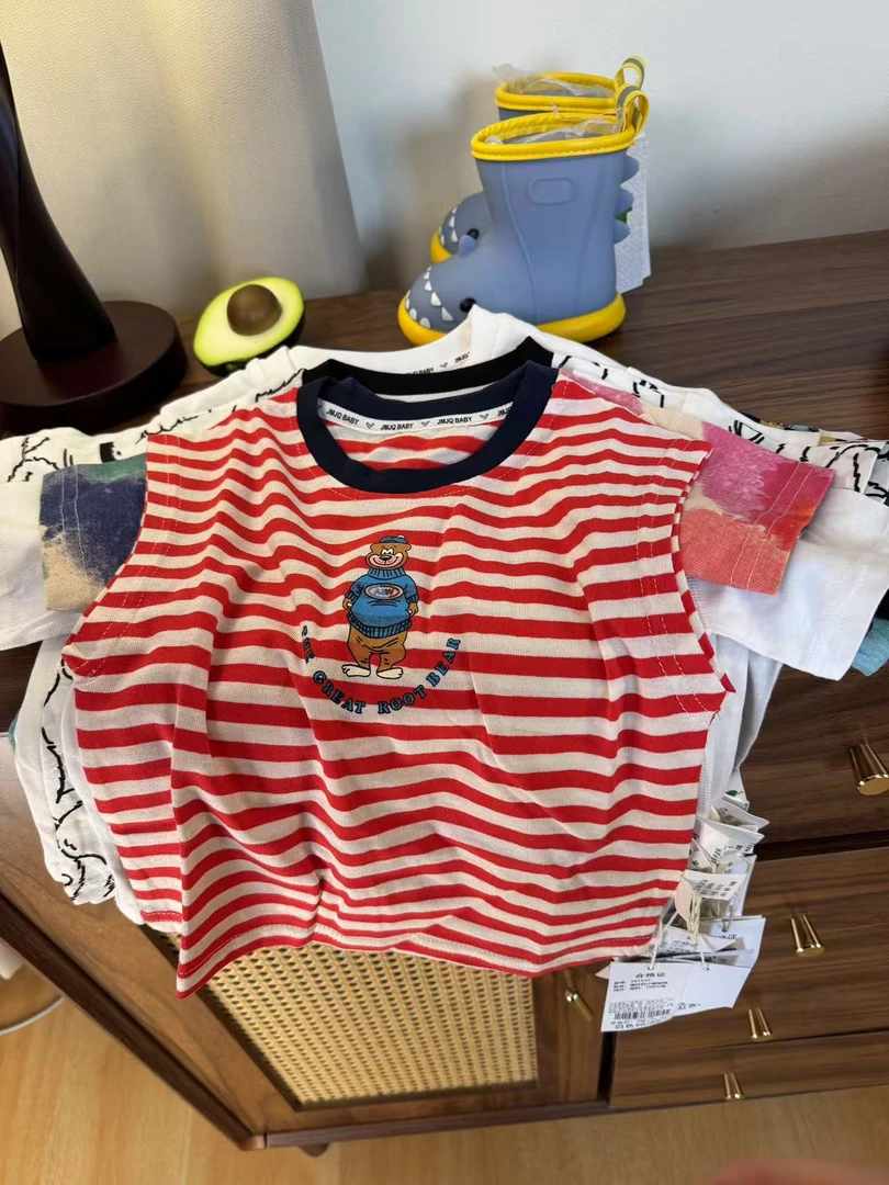 【幼萌】【热卖混色】【开学季福袋 A030】25年男女童夏韩版上衣五件套