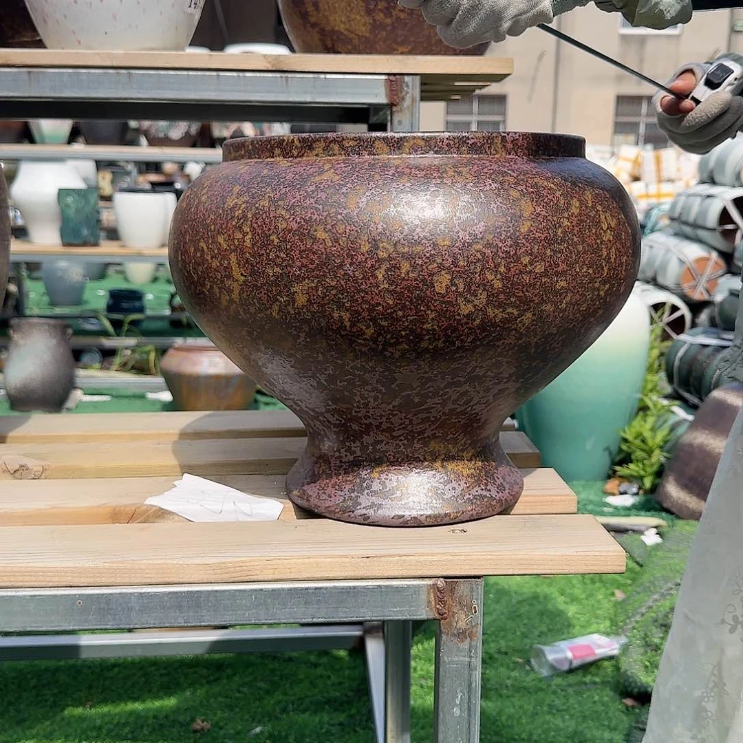 紫砂花盆王嫂花盆0618-676高30口28