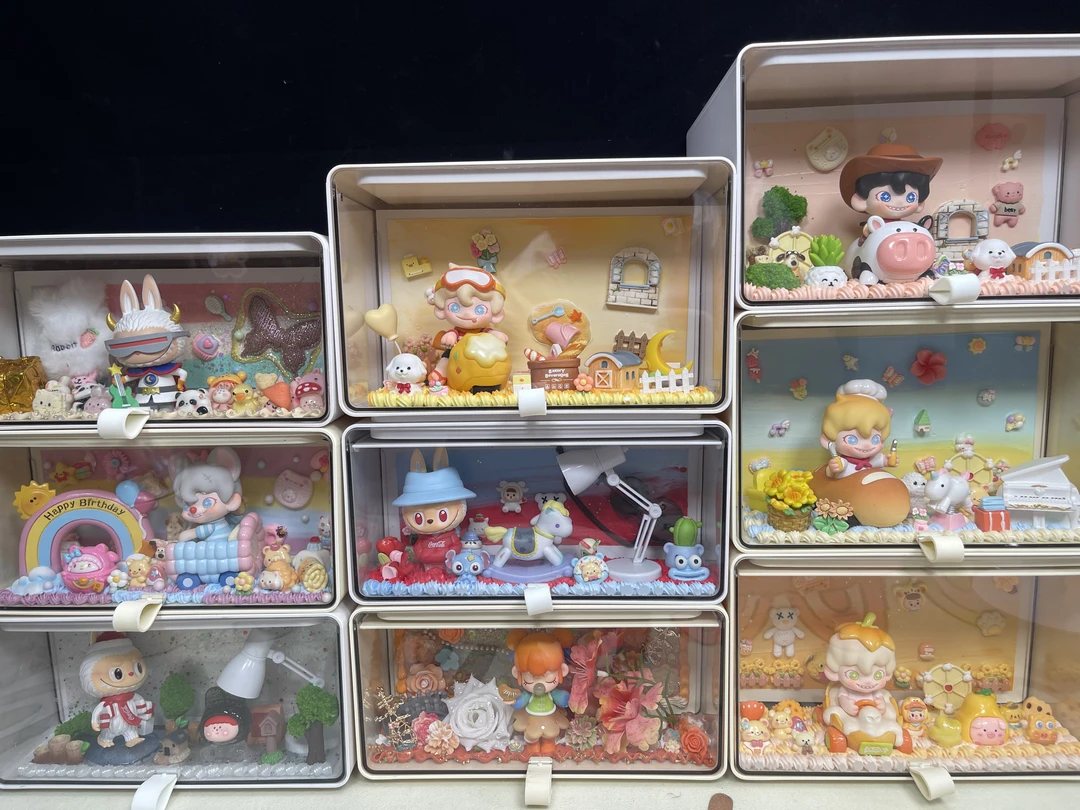 【主播现拆】正版重工DIY奶油胶抽屉 储物收纳