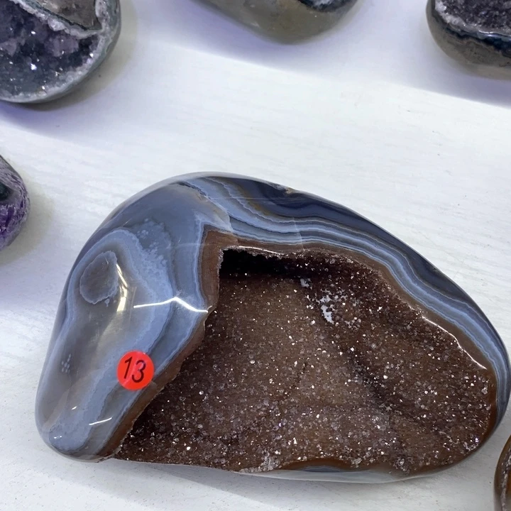 紫晶摆件未镶嵌好好