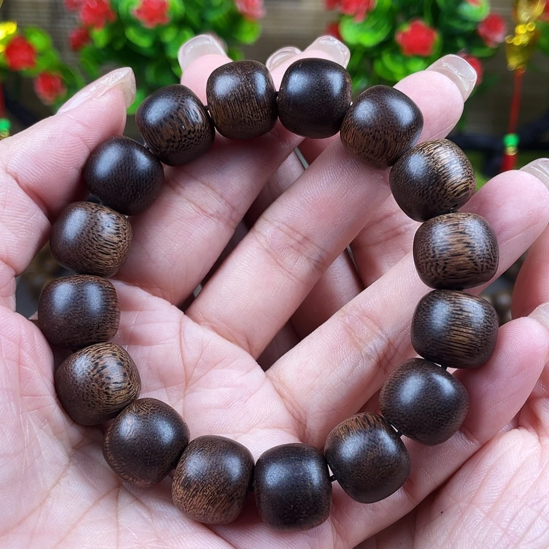 沉香手串越南芽庄白奇留疤