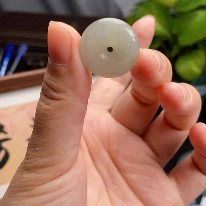 翡翠未镶嵌颈饰天然翡翠平安扣