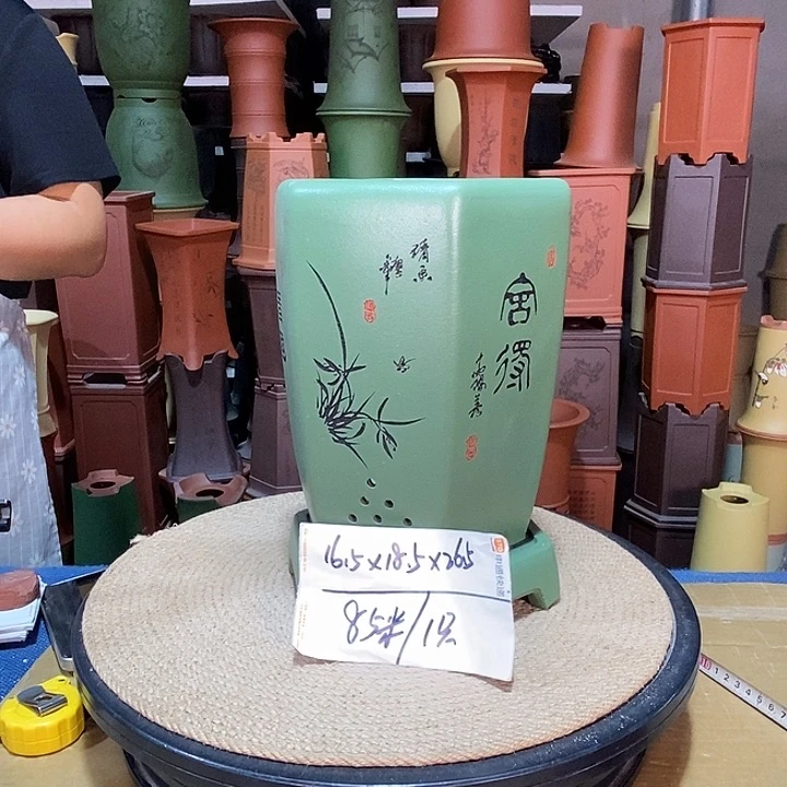 紫砂花盆紫砂花盆