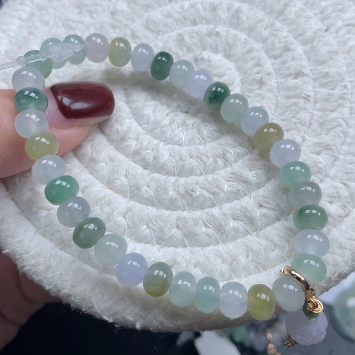 未镶嵌手链翡翠天然A货缅甸翡翠6.6