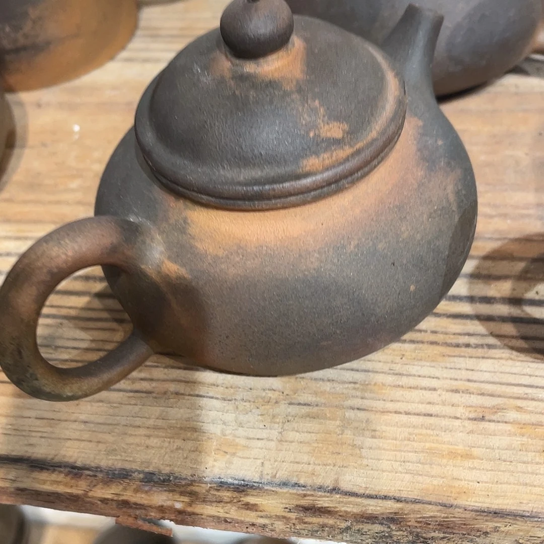 H***2广西钦安龙窑坭兴陶柴烧