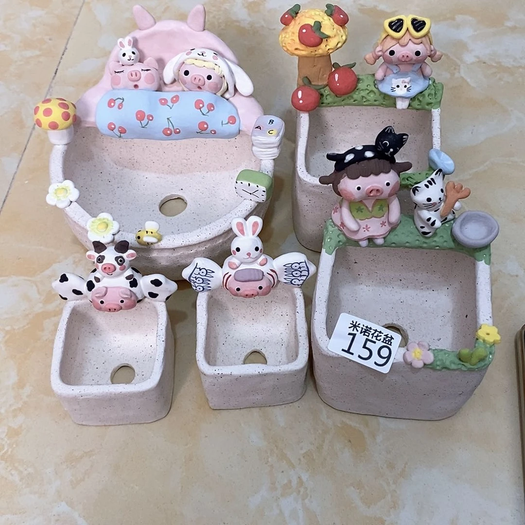 小*米诺多肉花盆159