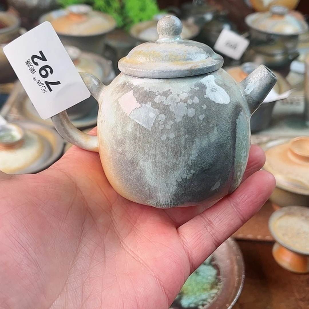 【闪购商品】沁庐柴窑古法柴烧手工茶具