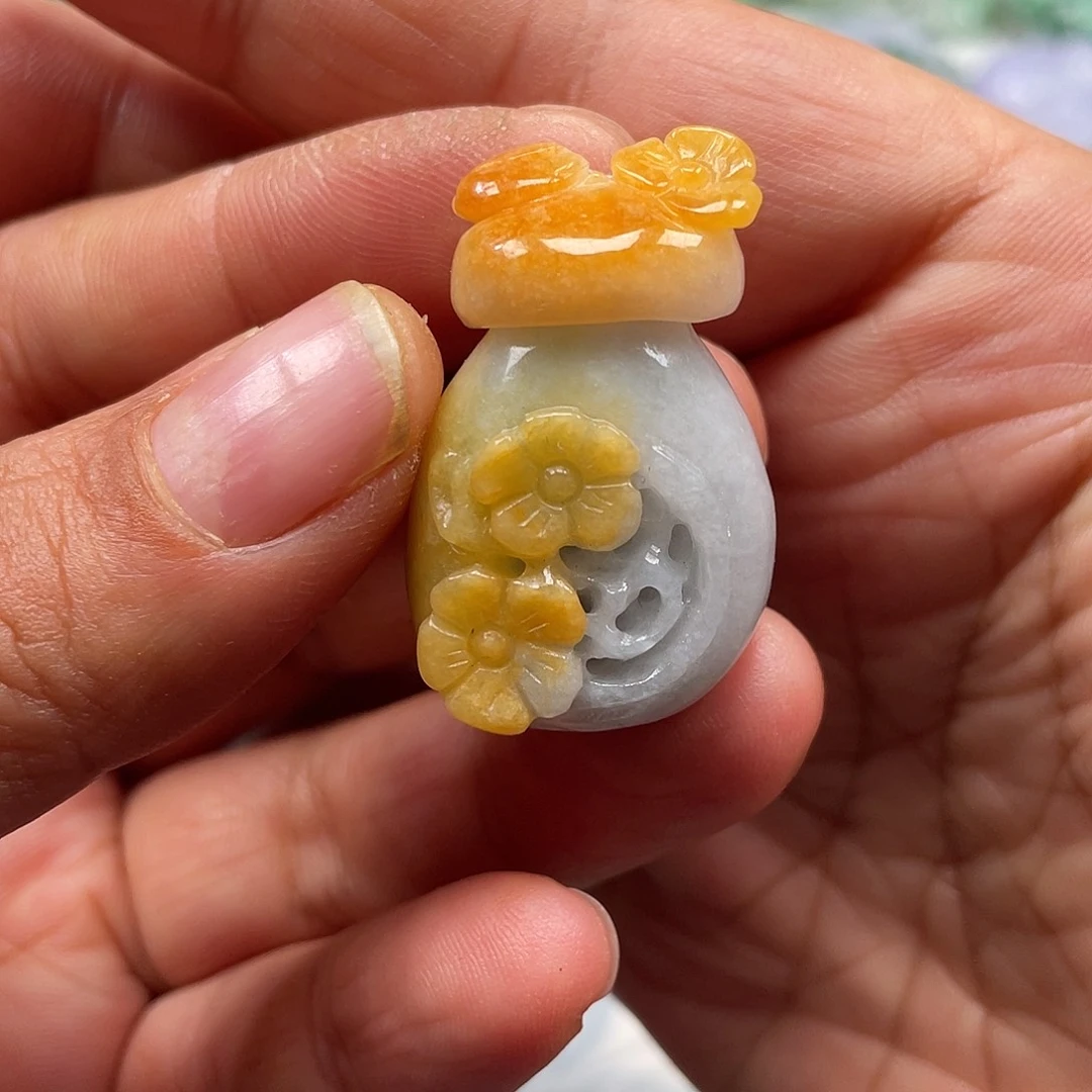 颈饰未镶嵌翡翠翡玉缘翡翠