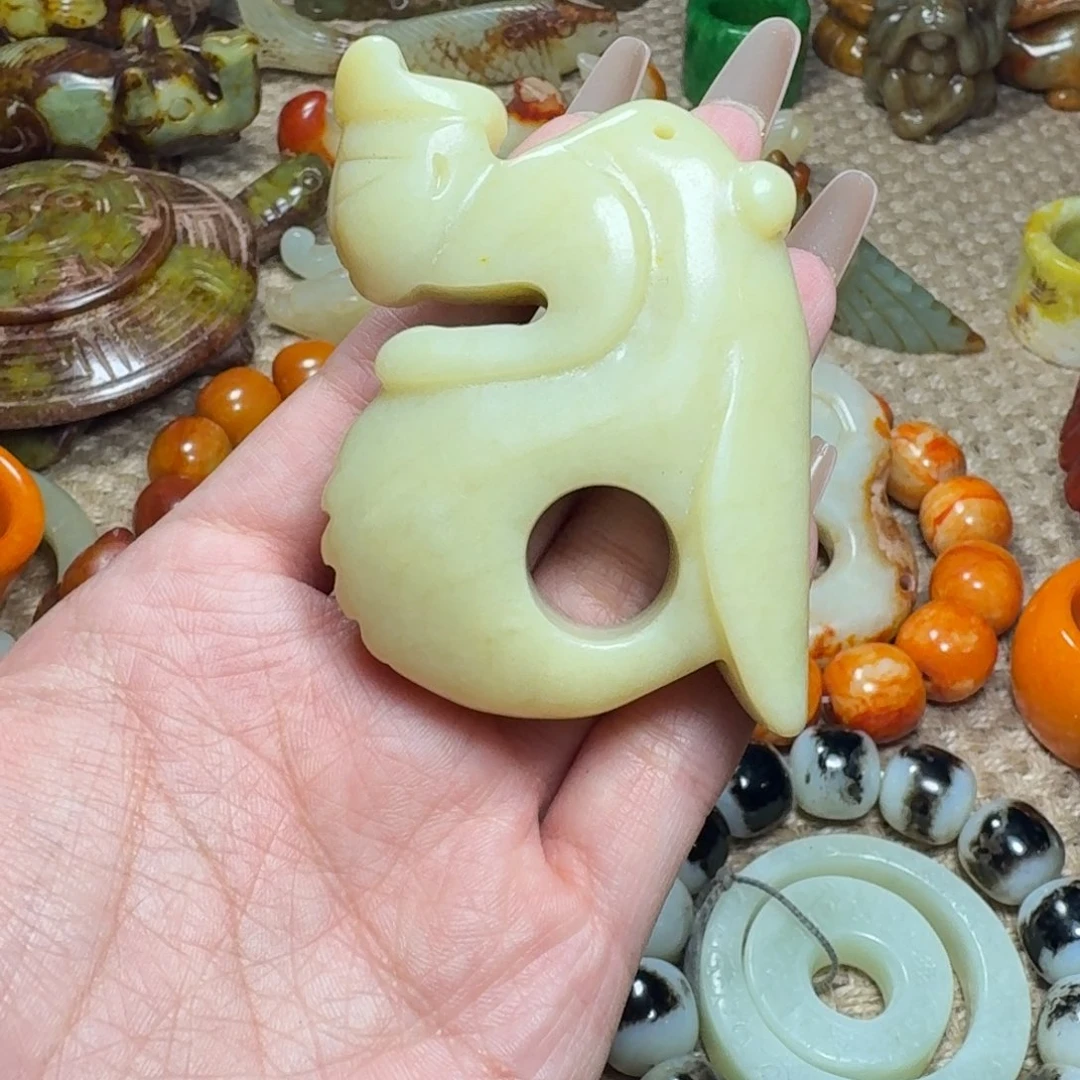 吊坠白玉菩提挂件