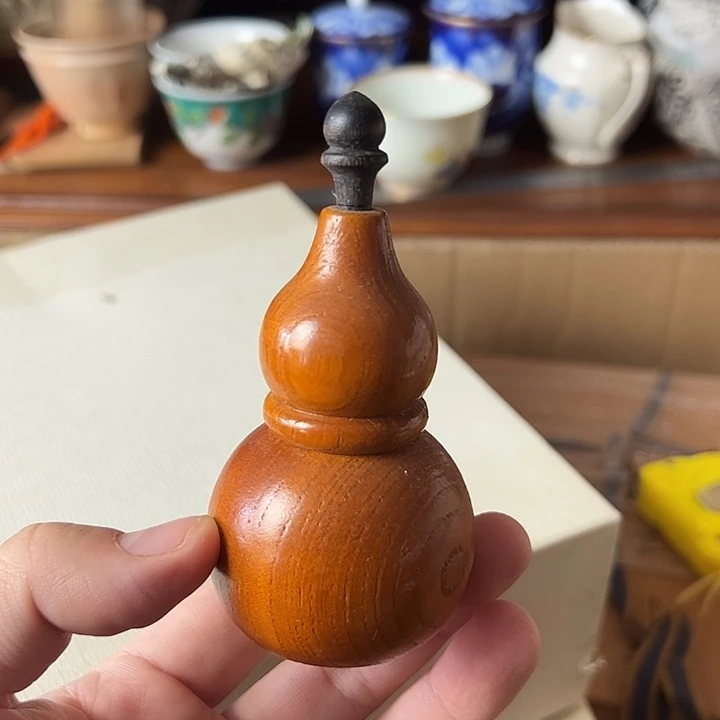 瓷片手把件木胎全品
