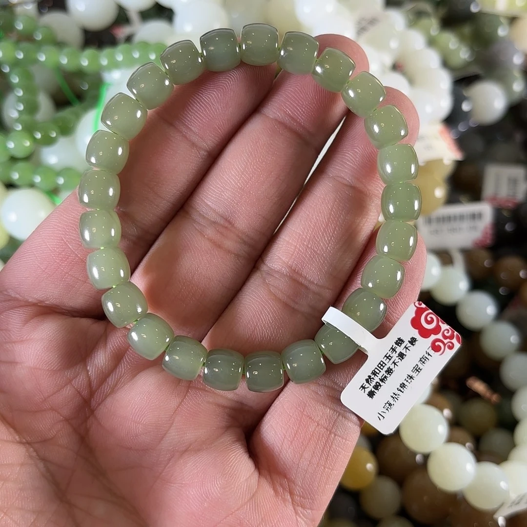 和田玉手链未镶嵌W116