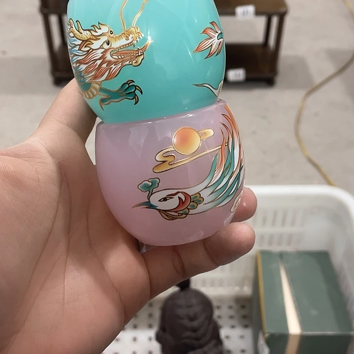 陶瓷茶具全部默认微瑕处理不影响使用完美主义者慎拍！