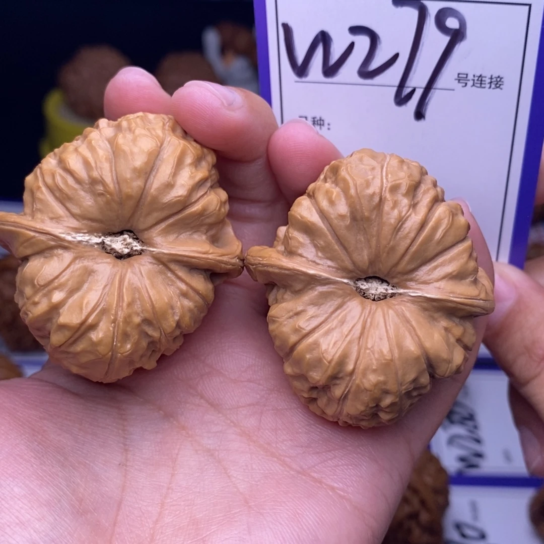 汽***泡文玩核桃吊坠W279链接 南瓜墩43尺